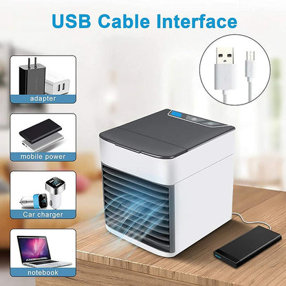 Portable Air Conditioner | 3-Speed Personal Mini Air Cooler with Ice Cooling