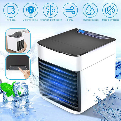 Portable Air Conditioner | 3-Speed Personal Mini Air Cooler with Ice Cooling