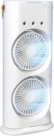 Stay Cool Anywhere, Anytime — The Ultimate Portable Fan with Double the Power & Chill!